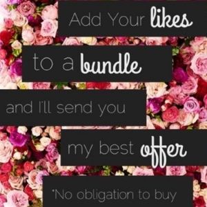 BUNDLE OR MAKE ME AN OFFER